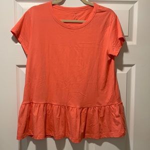 Soft peach shirt